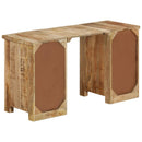 skrivebord 140x50x77 cm massivt mangotræ