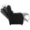 Liggestol Sort 66,5 x 94 x 101,5 cm Polyester