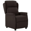 Liggestol Mørk Brun 66,5 x 94 x 101,5 cm Polyester