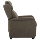 Liggestol Gråbrun 66,5 x 94 x 101,5 cm Polyester