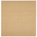 gulvtæppe 100x100 cm naturlig sisal
