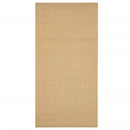 gulvtæppe 100x200 cm naturlig sisal sandfarvet