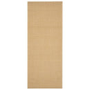 gulvtæppe 100x250 cm naturlig sisal