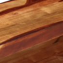 tv-bord 110x30x40 cm massivt akacietræ