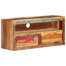 tv-bord 88x30x40 cm massivt genbrugstræ