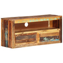 tv-bord 88x30x40 cm massivt genbrugstræ