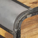 tv-bord 110x30x42 cm massivt mangotræ