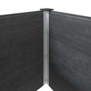 højbed 300x100x91 cm WPC grå