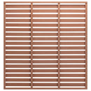 hegnspanel 180x180 cm WPC brun