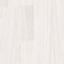 tv-bord 110x30x33,5 cm massivt fyrretræ hvid