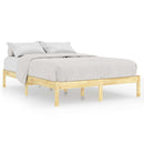 sengeramme 135x190 cm massivt træ