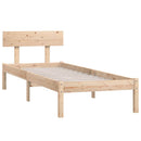 sengeramme 90x200 cm massivt fyrretræ