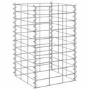 gabion-højbede 3 stk. 30x30x50 cm jern