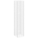 gabion-højbede 3 stk. 30x30x150 cm jern