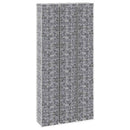 gabion-højbede 3 stk. 30x30x200 cm jern
