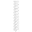 gabion-højbede 3 stk. 30x30x200 cm jern