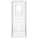 gabionkurve 2 stk. 40x40x100 cm jern