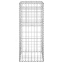 gabionkurve 2 stk. 40x40x100 cm jern