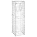 gabionkurve 2 stk. 40x40x140 cm jern