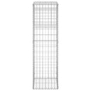 gabionkurve 2 stk. 40x40x140 cm jern