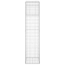 gabionkurve 2 stk. 40x40x180 cm jern