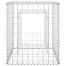 gabionkurve 2 stk. 50x50x60 cm jern
