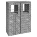 gabionkurve 2 stk. 50x50x140 cm jern
