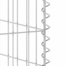 gabionvæg til affaldsspand 325x100x110 cm galvaniseret stål
