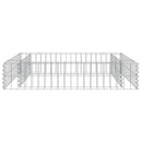 gabion-højbed 100x100x20 cm galvaniseret stål