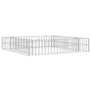 gabion-højbed 100x100x20 cm galvaniseret stål