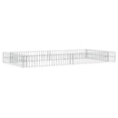 gabion-højbed 200x100x20 cm galvaniseret stål