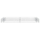 gabion-højbed 200x100x20 cm galvaniseret stål