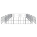 gabion-højbed 300x100x20 cm galvaniseret stål