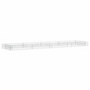 gabion-højbed 400x100x20 cm galvaniseret stål