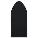 havespejl 100x45 cm jern sort