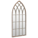 havespejl 70x30 cm jern sandfarvet