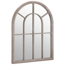 havespejl 60x45 cm jern sandfarvet