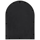 havespejl 60x45 cm jern sort
