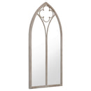 havespejl 100x45 cm jern sandfarvet