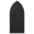 havespejl 100x45 cm jern sort