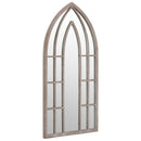havespejl 70x30 cm jern sandfarvet