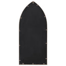 havespejl 70x30 cm jern sandfarvet