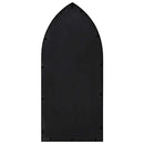 havespejl 70x30 cm jern sort