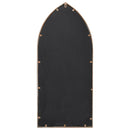 havespejl 100x45 cm jern sandfarvet