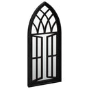 havespejl 70x30 cm jern sort