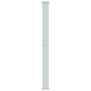 sammenrullelig sidemarkise til terrassen 180x600 cm sort