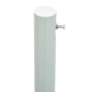 sammenrullelig sidemarkise til terrassen 180x600 cm sort