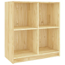 skænk 70x33x76 cm massivt fyrretræ