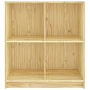 skænk 70x33x76 cm massivt fyrretræ