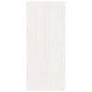 skænk 70x33x76 cm massivt fyrretræ hvid